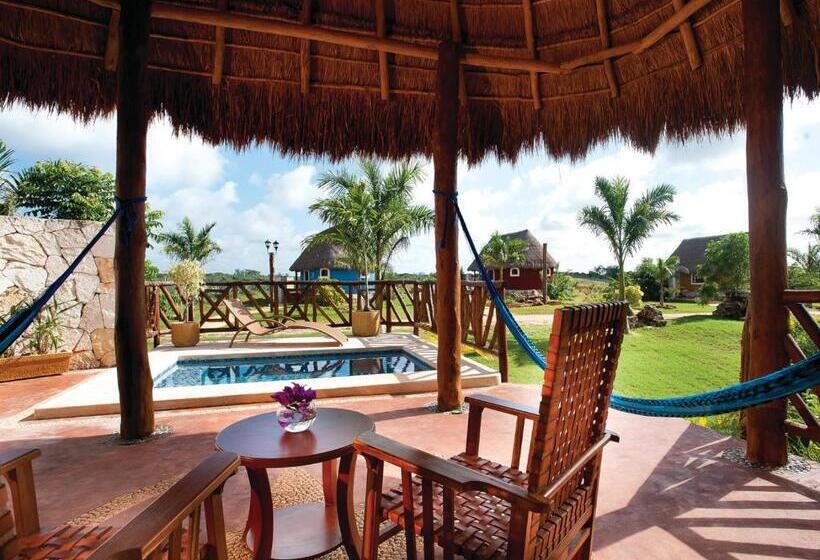 غرفة ديلوكس سرير كينج, Hacienda Viva Sotuta De Peón