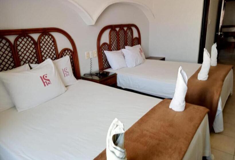 스탠다드 룸 더블 침대 2개, Santander Veracruz   Malecon