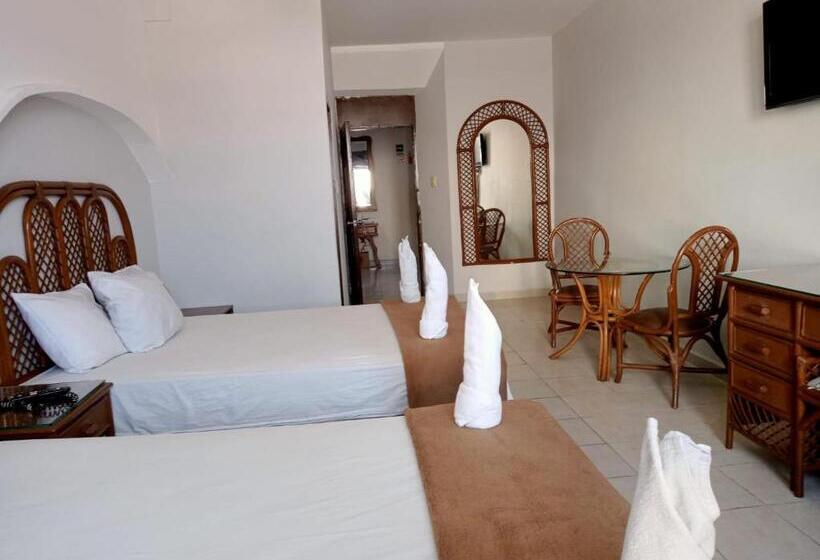 스탠다드 룸 더블 침대 2개, Santander Veracruz   Malecon