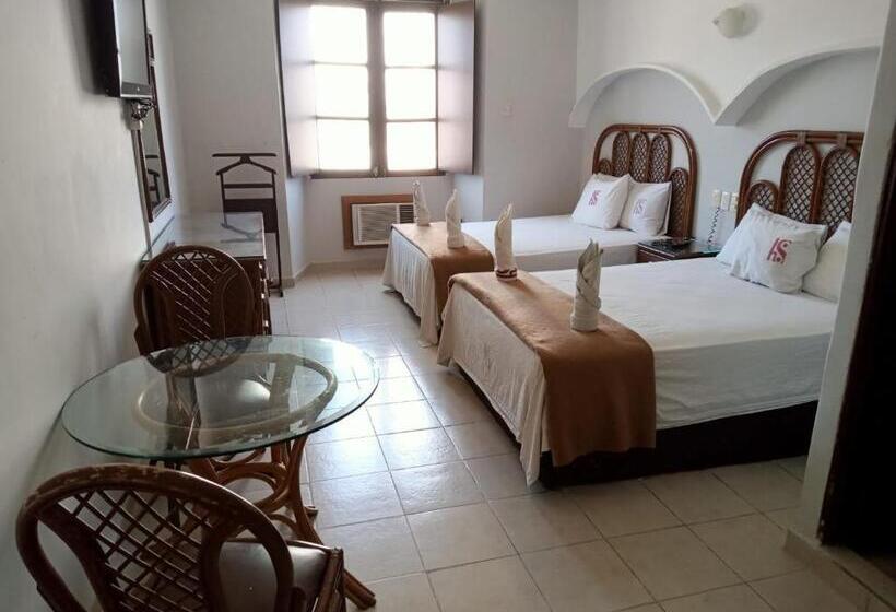 스탠다드 룸 더블 침대 2개, Santander Veracruz   Malecon