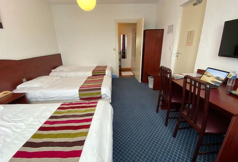 غرفة قياسية ثلاثية, The Originals City, Hôtel Fontaine, Morlaix