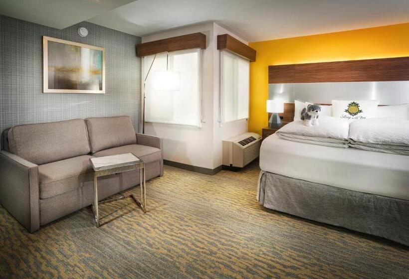 Люкс Кровать Кинг, Staypineapple, Hotel Z, Gaslamp San Diego