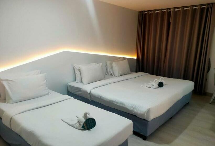 غرفة قياسية ثلاثية, Bed By Boat @nonthaburi Pier