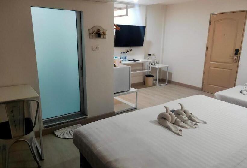 غرفة قياسية ثلاثية, Bed By Boat @nonthaburi Pier