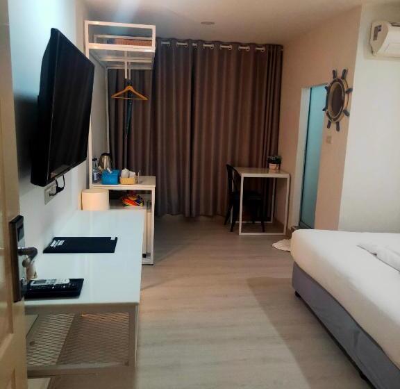 غرفة ديلوكس, Bed By Boat @nonthaburi Pier