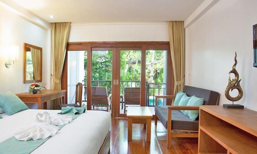 Standard Szoba Erkéllyel, Phuket Meet Holiday Hotel Rawai 普吉岛相遇花园度假酒店 拉威店