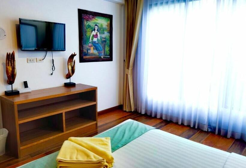 Standard Szoba Erkéllyel, Phuket Meet Holiday Hotel Rawai 普吉岛相遇花园度假酒店 拉威店