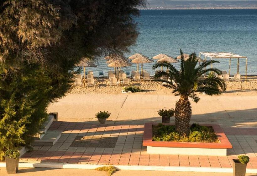 غرفة قياسية مطلّة علي البحر مزوَّدة بشُرفة, Pithari