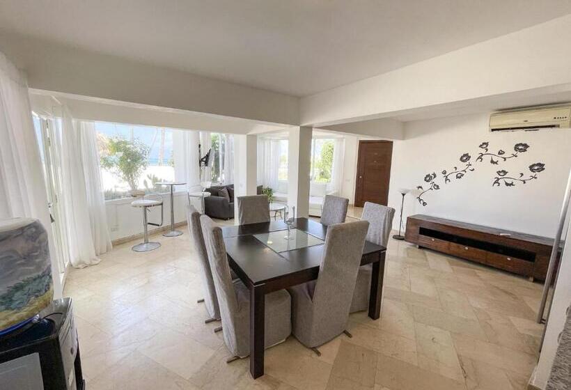 آپارتمان 1 خوابه با چشمانداز دریا, Villas Los Corales Long Term Bavaro Bbq Wifi Beach Club & Spa