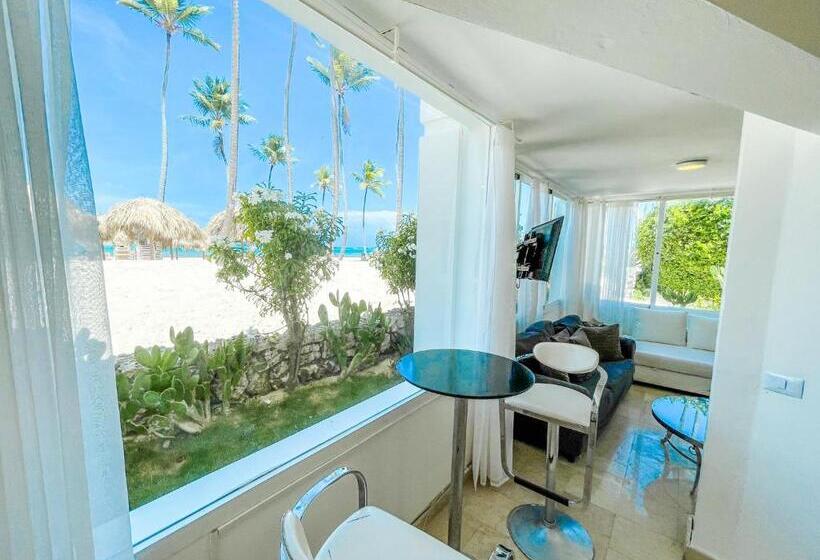 آپارتمان 1 خوابه با چشمانداز دریا, Villas Los Corales Long Term Bavaro Bbq Wifi Beach Club & Spa