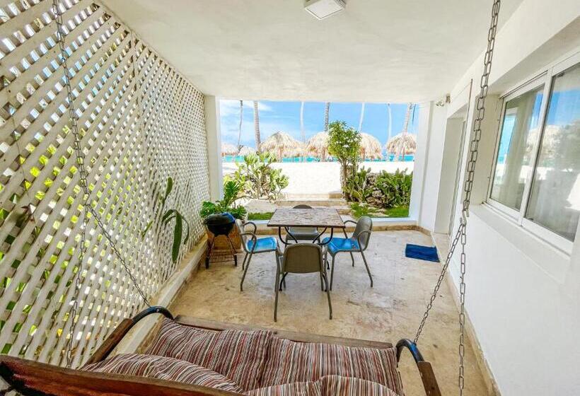 آپارتمان 1 خوابه با چشمانداز دریا, Villas Los Corales Long Term Bavaro Bbq Wifi Beach Club & Spa