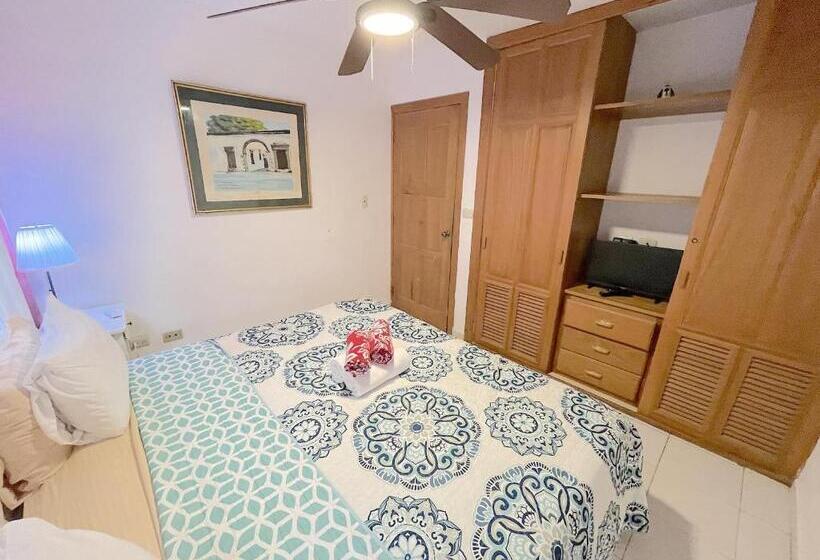 ویلای 1 خوابه با چشمانداز باغ, Villas Los Corales Long Term Bavaro Bbq Wifi Beach Club & Spa