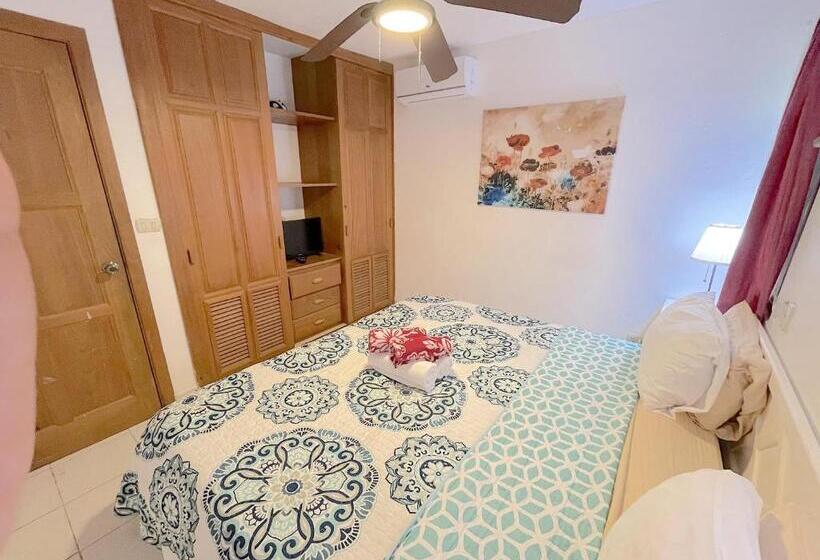 ویلای 1 خوابه با چشمانداز باغ, Villas Los Corales Long Term Bavaro Bbq Wifi Beach Club & Spa
