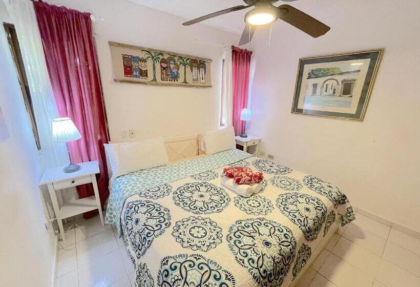 ویلای 1 خوابه با چشمانداز باغ, Villas Los Corales Long Term Bavaro Bbq Wifi Beach Club & Spa