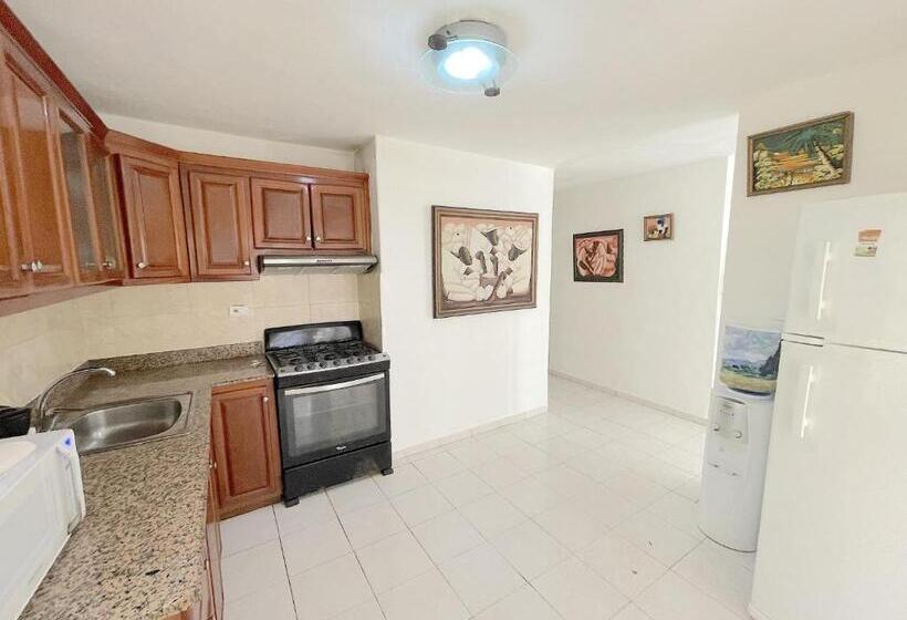 ویلای 1 خوابه با چشمانداز باغ, Villas Los Corales Long Term Bavaro Bbq Wifi Beach Club & Spa