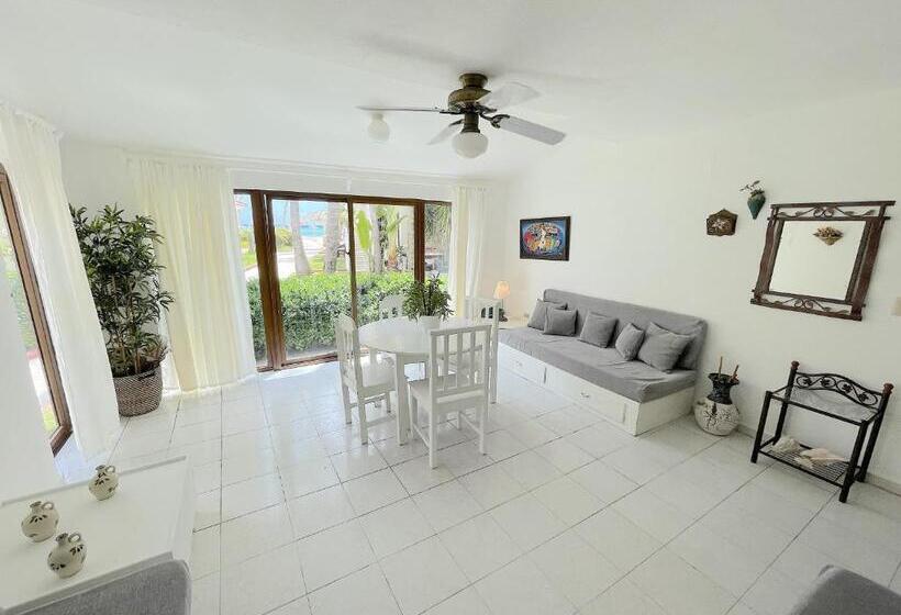 ویلای 1 خوابه با چشمانداز باغ, Villas Los Corales Long Term Bavaro Bbq Wifi Beach Club & Spa