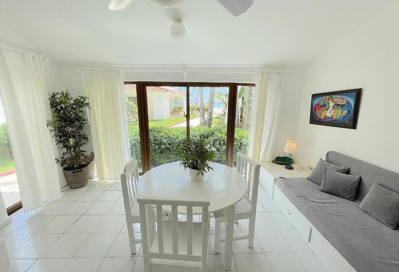 ویلای 1 خوابه با چشمانداز باغ, Villas Los Corales Long Term Bavaro Bbq Wifi Beach Club & Spa