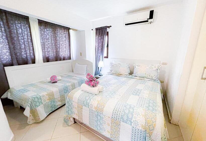 ویلای 1 خوابه با چشمانداز دریا, Villas Los Corales Long Term Bavaro Bbq Wifi Beach Club & Spa