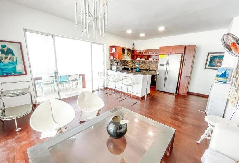 آپارتمان 1 خوابه با چشمانداز استخر, Villas Los Corales Long Term Bavaro Bbq Wifi Beach Club & Spa