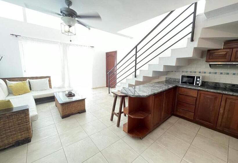 ویلای سوپریور 1 خوابه, Villas Los Corales Long Term Bavaro Bbq Wifi Beach Club & Spa