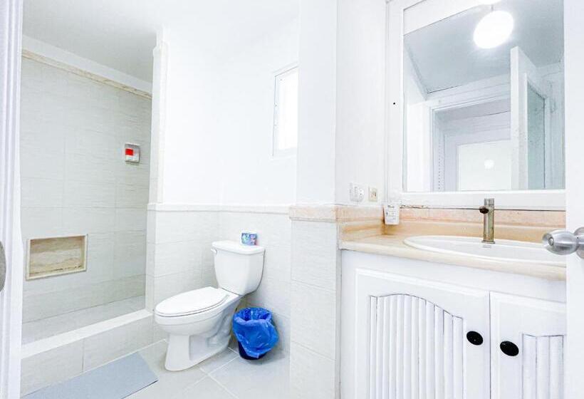 آپارتمان 1 خوابه با چشمانداز دریا, Villas Los Corales Long Term Bavaro Bbq Wifi Beach Club & Spa