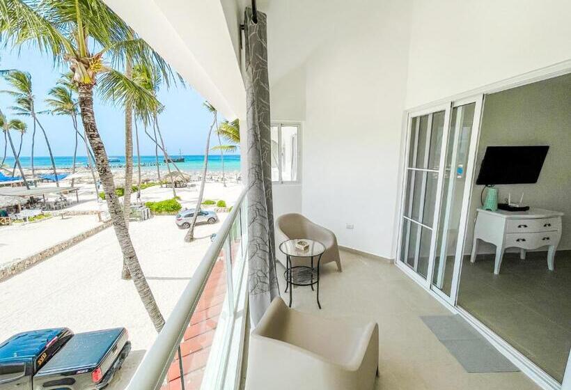 آپارتمان 1 خوابه با چشمانداز دریا, Villas Los Corales Long Term Bavaro Bbq Wifi Beach Club & Spa