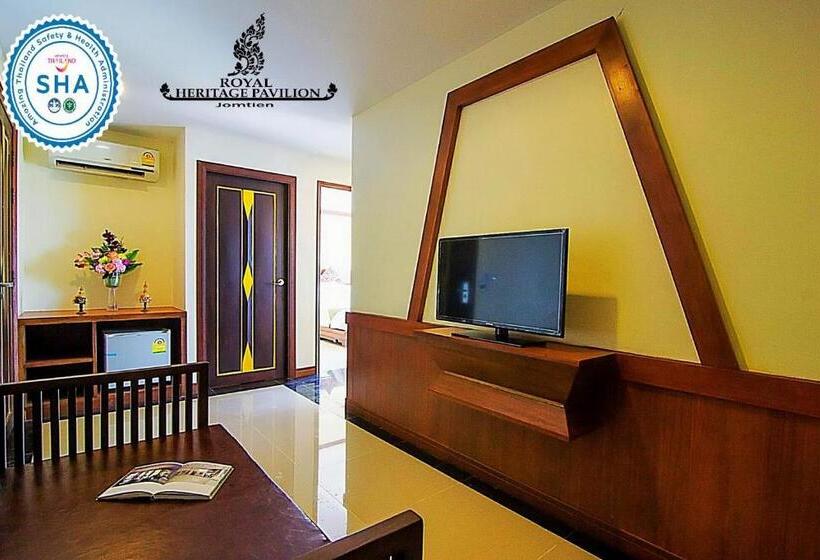 2ベッドスイートルーム, Royal Heritage Pavilion Jomtien