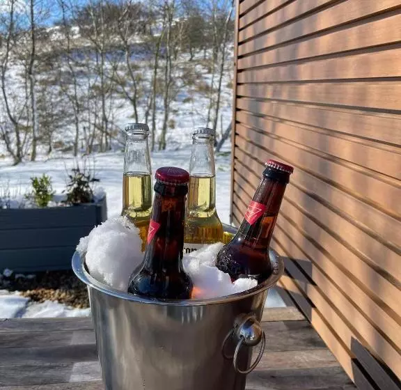 Superior-mökki 1 Makuuhuone, Rossendale Holiday Cottages & Spa