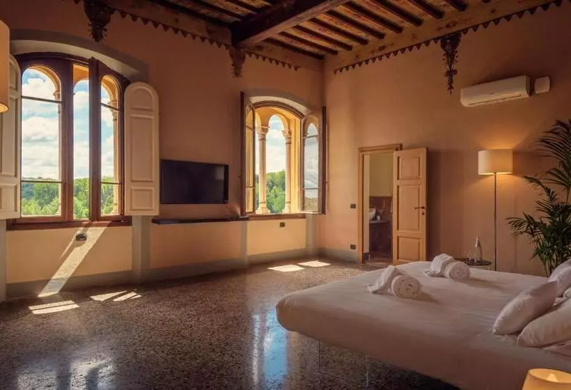 キングサイズベッドのスイートルーム, Il Castello Di San Ruffino