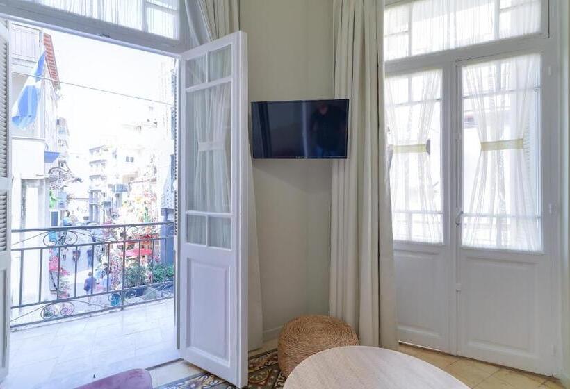 Апартаменты 1 Спальня с Балконом, Athensvintage