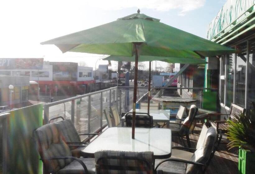 스탠다드 싱글 룸 공동욕실, Backpackers Central Hamilton