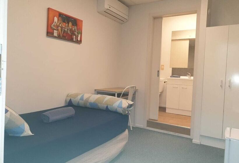Quarto Estandar Individual, Backpackers Central Hamilton