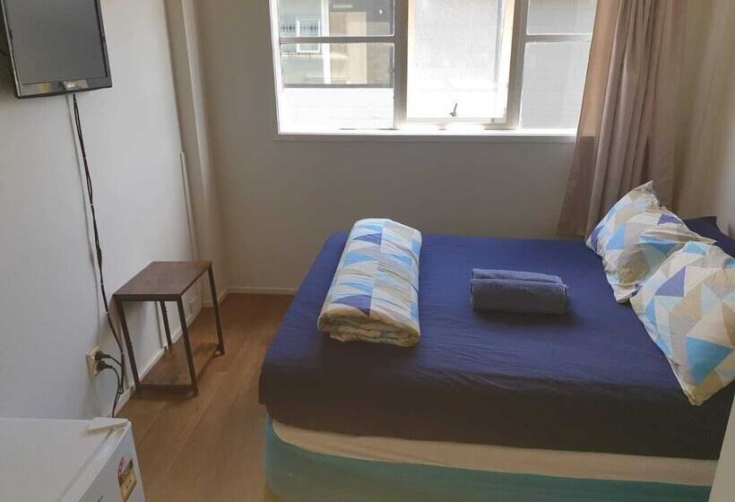 스탠다드 룸 공동 욕실, Backpackers Central Hamilton