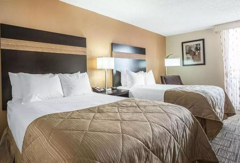 ２ダブルベッドのスタンダードルーム, Clarion Hotel Fort Mill Near Amusement Park