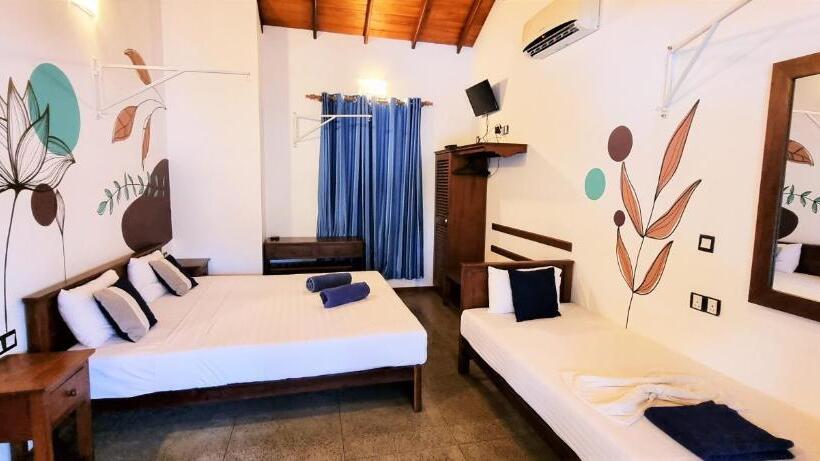 Трехместный Номер Стандарт с Балконом, Blue Turtle