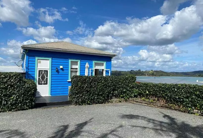Huoneisto 1 Makuuhuone Merinäkymä Parveke, Mangonui Waterfront Apartments