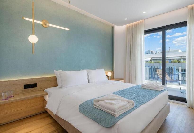 סוויטה עם מרפסת, Acropolis Magenta Luxury Suites