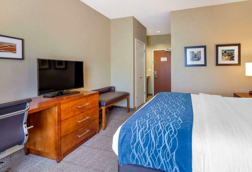 带大床的标准间, Comfort Inn & Suites Lynchburg Airport   University Area