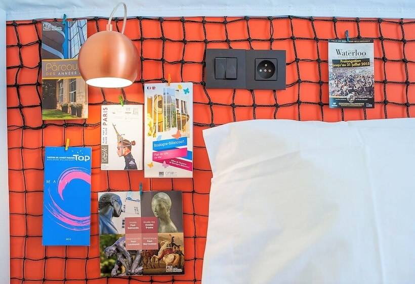 اتاق استاندارد یک نفره, Olympic Paris Boulogne By Patrick Hayat