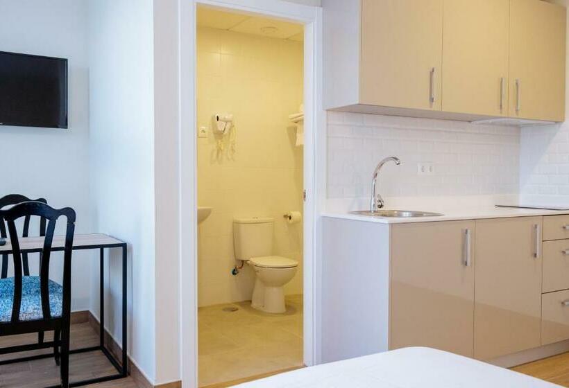 家庭工作室, Apartahotel Golden Alcalá