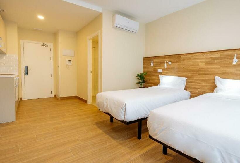 家庭工作室, Apartahotel Golden Alcalá