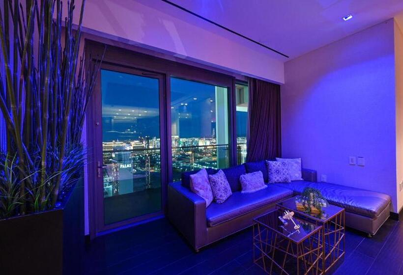 1침실 펜트하우스 아파트, Palms Place Vacation Suites Collection