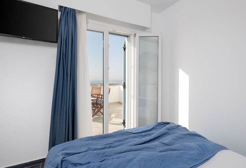 1침실 디럭스 아파트 바다 전망, Mandilaras Village