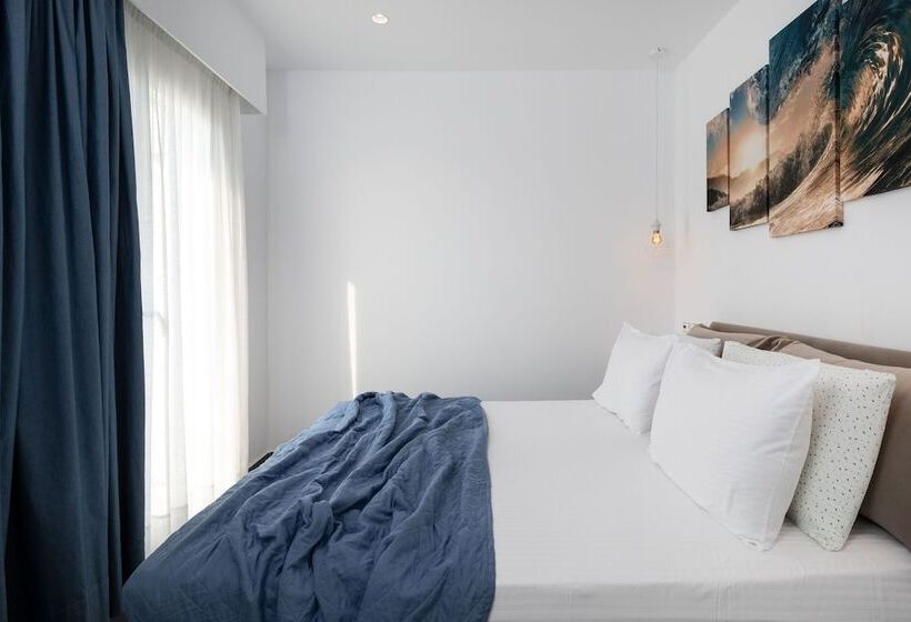 1침실 디럭스 아파트 바다 전망, Mandilaras Village