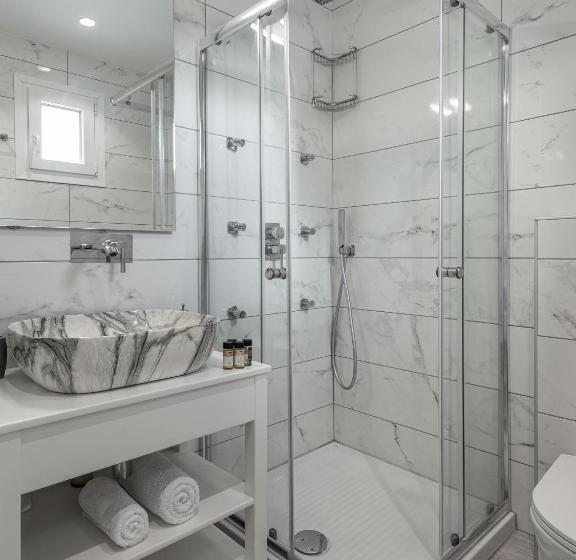 1침실 디럭스 아파트 바다 전망, Mandilaras Village