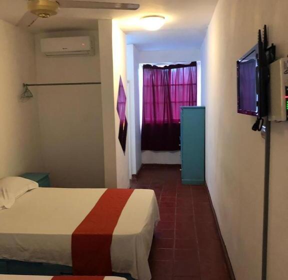 스탠다드 룸 더블 침대 2개, Bocachica Beach