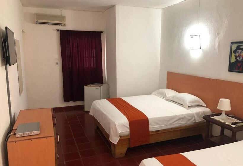 스탠다드 룸 더블 침대 2개, Bocachica Beach