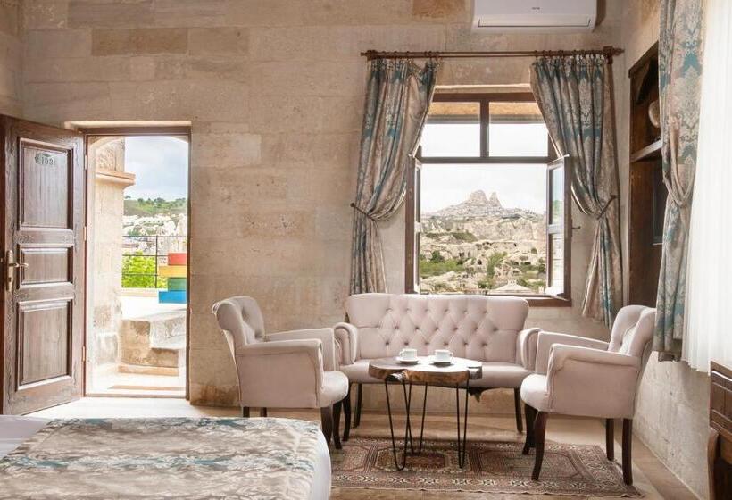 غرفة ديلوكس مزودة بشرفة, Doors Of Cappadocia Special Cave