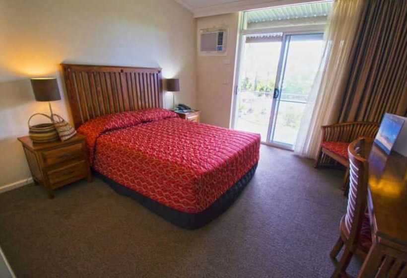 חדר סטנדרט עם מיטת קווין, Walkabout Lodge