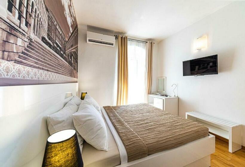 חדר דלוקס צדדי נוף לים, Riva City Rooms